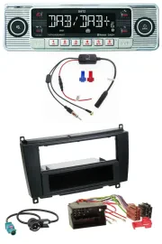 Dietz DAB USB MP3 Bluetooth Autoradio für Mercedes CLK W209 ab 06 Coupe 04-09 Ca