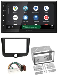 Kenwood DAB Bluetooth USB MP3 2DIN Autoradio für Toyota Yaris (1999-2003)