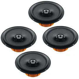 Hertz DCX165.3 240W RMS 6.5" 2-Way 4-Ohm Coaxial Speakers (2 Pairs)