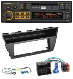 Pioneer DAB MP3 USB Bluetooth Autoradio für Skoda Fabia III (2014-2020)
