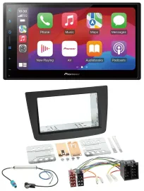 Pioneer DAB USB MP3 Bluetooth 2DIN Autoradio für Alfa Romeo Mito 08-14 955 ISO s