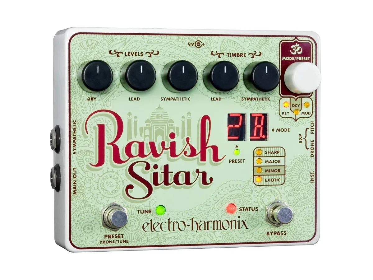Б/У Педаль эффектов для электрогитары ELECTRO-HARMONIX Ravish Sitar Emulator