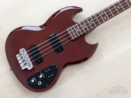 1972 Gibson SB-350 Cherry Vintage Short Scale SG Bass w/ Case