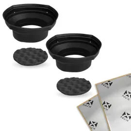 NVX XBAF69 Silicone Speaker Baffles & Sound Damping Kit