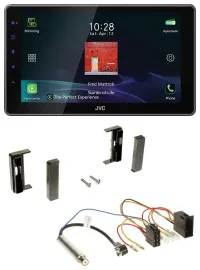 JVC DAB MP3 Bluetooth USB Autoradio für Audi TT (1998-2006) - ISO