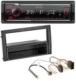 Kenwood MP3 Bluetooth USB DAB Autoradio für Skoda Fabia 2004-2007 6Y Facelift IS