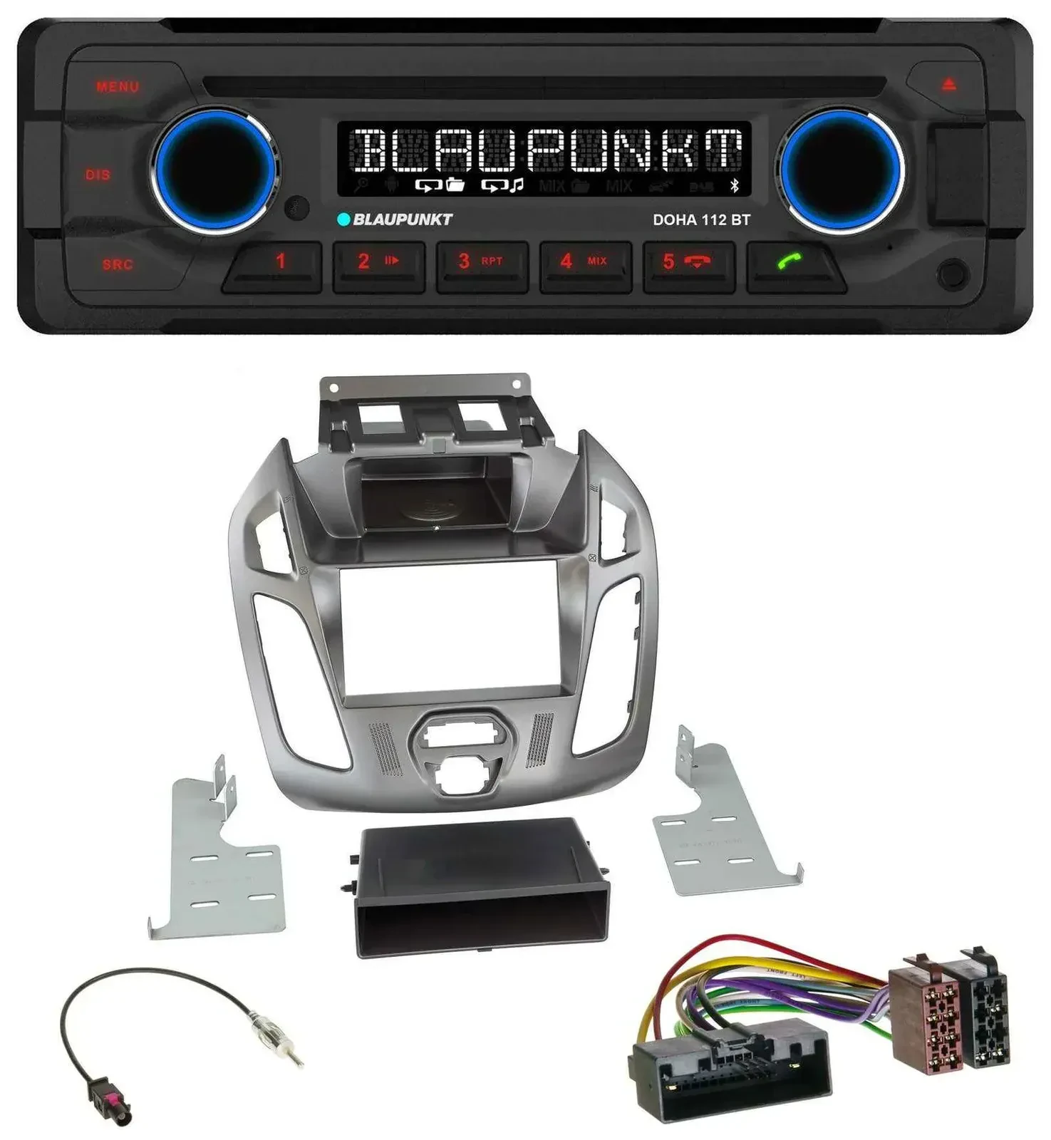 Blaupunkt AUX MP3 CD Bluetooth USB Autoradio für Ford Connect Transit 2012-2018