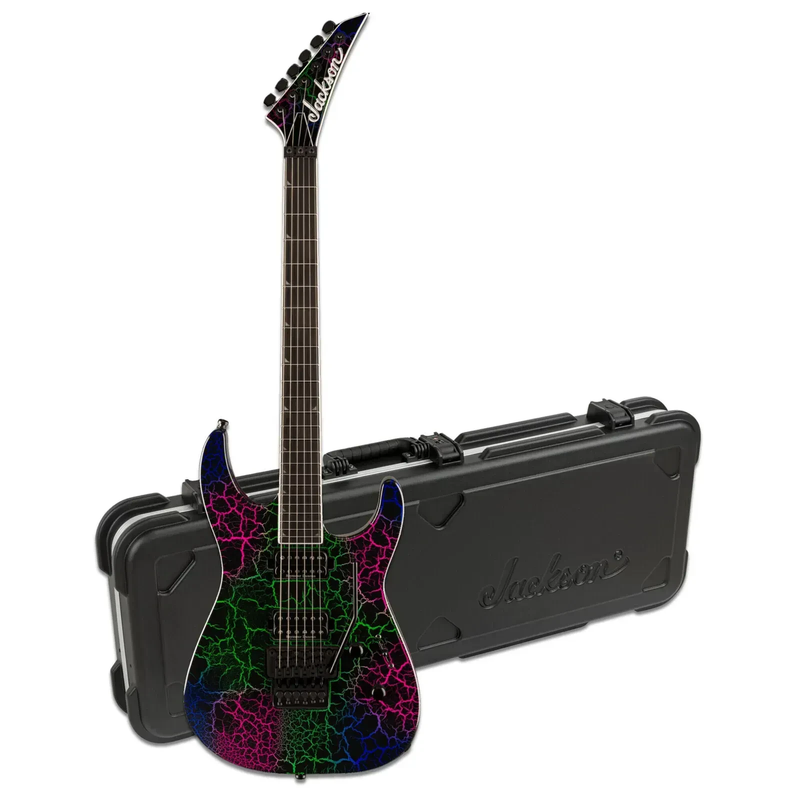 Jackson Pro Plus Series Soloist SL2 Bruised Crackle Electric Guitar Bundle