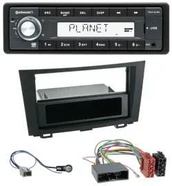 Continental USB MP3 AUX 1DIN Autoradio für Honda CR-V (ab 2007)