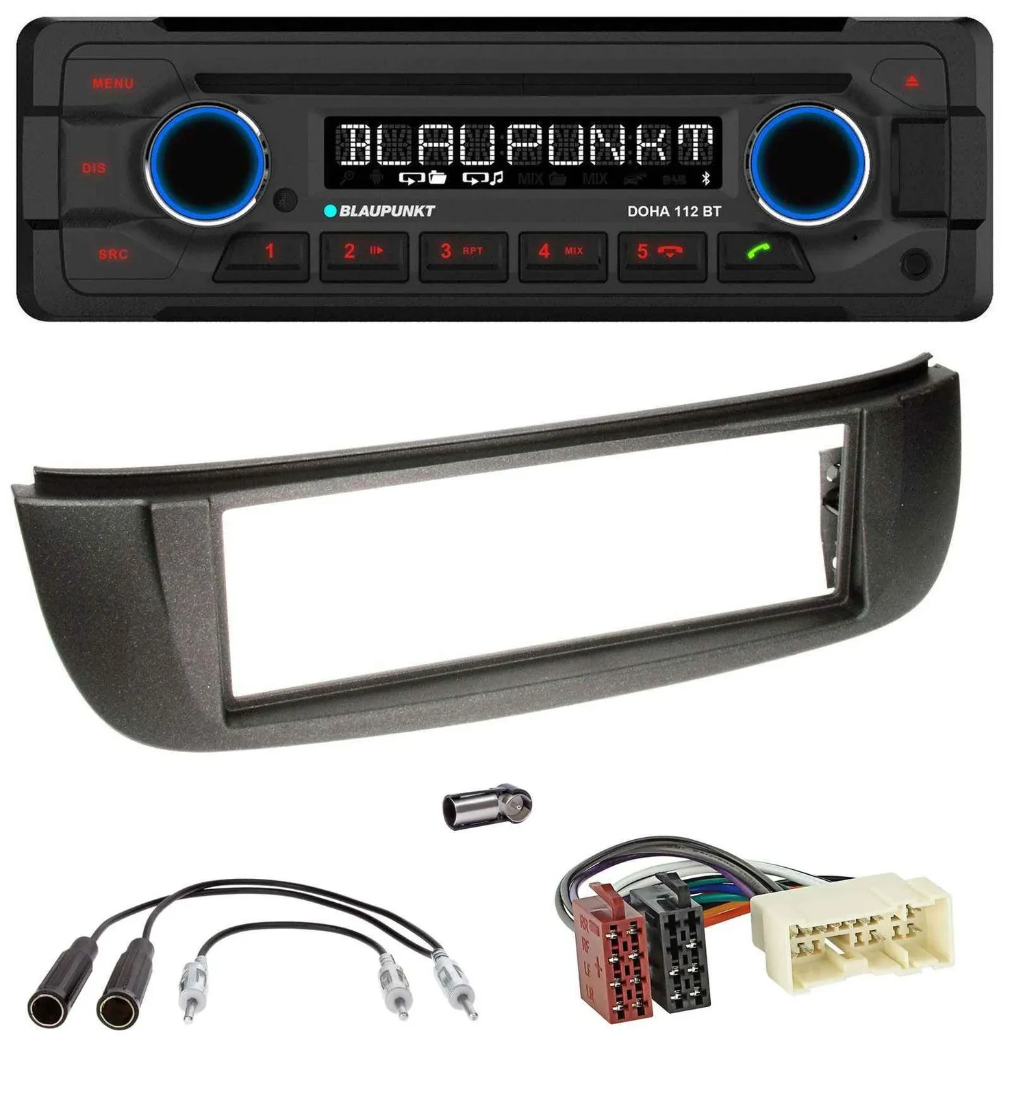 Blaupunkt AUX MP3 CD Bluetooth USB Autoradio für Nissan Almera Tino (2001-2004)