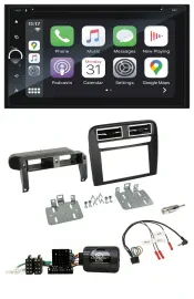 Blaupunkt 2DIN Bluetooth DAB USB DVD Lenkrad Autoradio für Fiat Grande Punto 06-