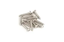 Genuine Fender 3x1/2" Truss-head Rod Control Plate Mounting Screws, 12-Pieces