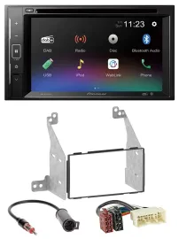 Pioneer Bluetooth MP3 USB 2DIN DAB DVD Autoradio für Nissan Pathfinder 04-07