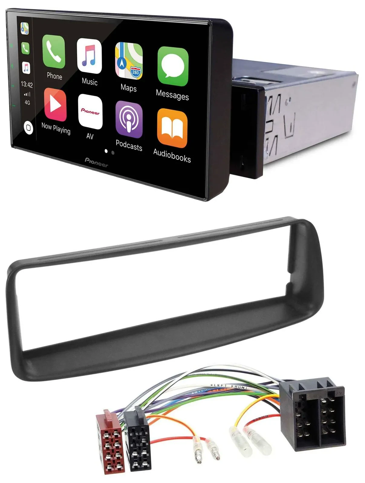 Pioneer Bluetooth MP3 DAB USB Autoradio für Peugeot 206 (ab 1998)