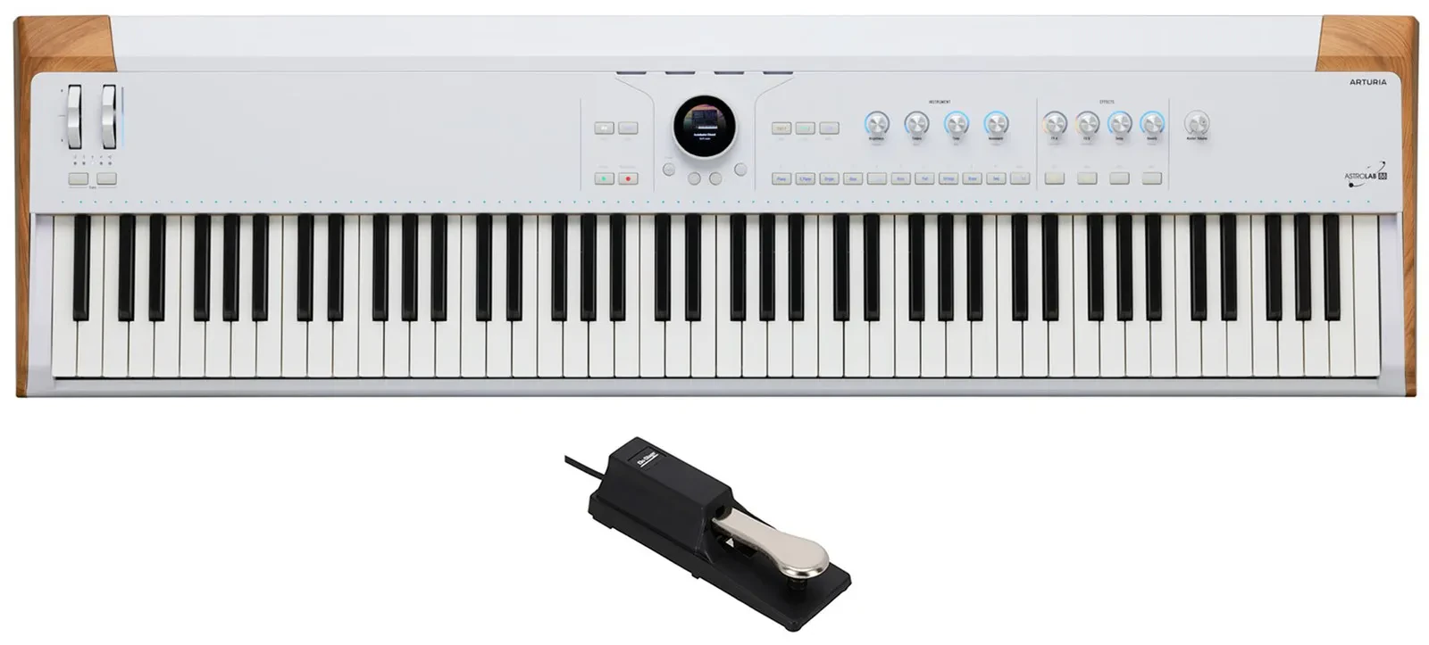 Arturia ASTROLAB 6 88 Stage Keyboard w/MIDI DIN I/O/USB-C+Software+Sustain Pedal