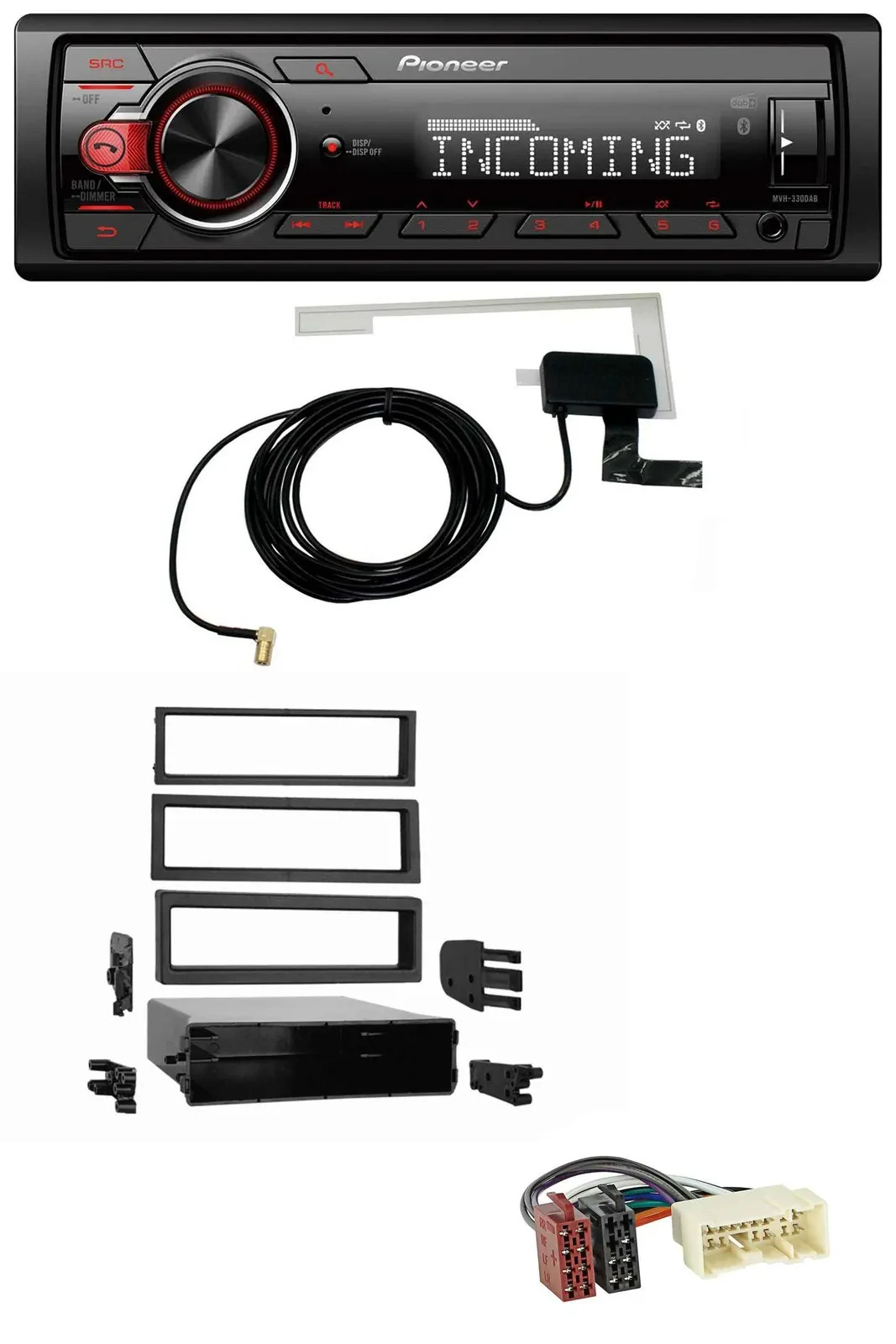 Pioneer USB MP3 DAB Bluetooth Autoradio für Nissan Xterra (2000-2004)