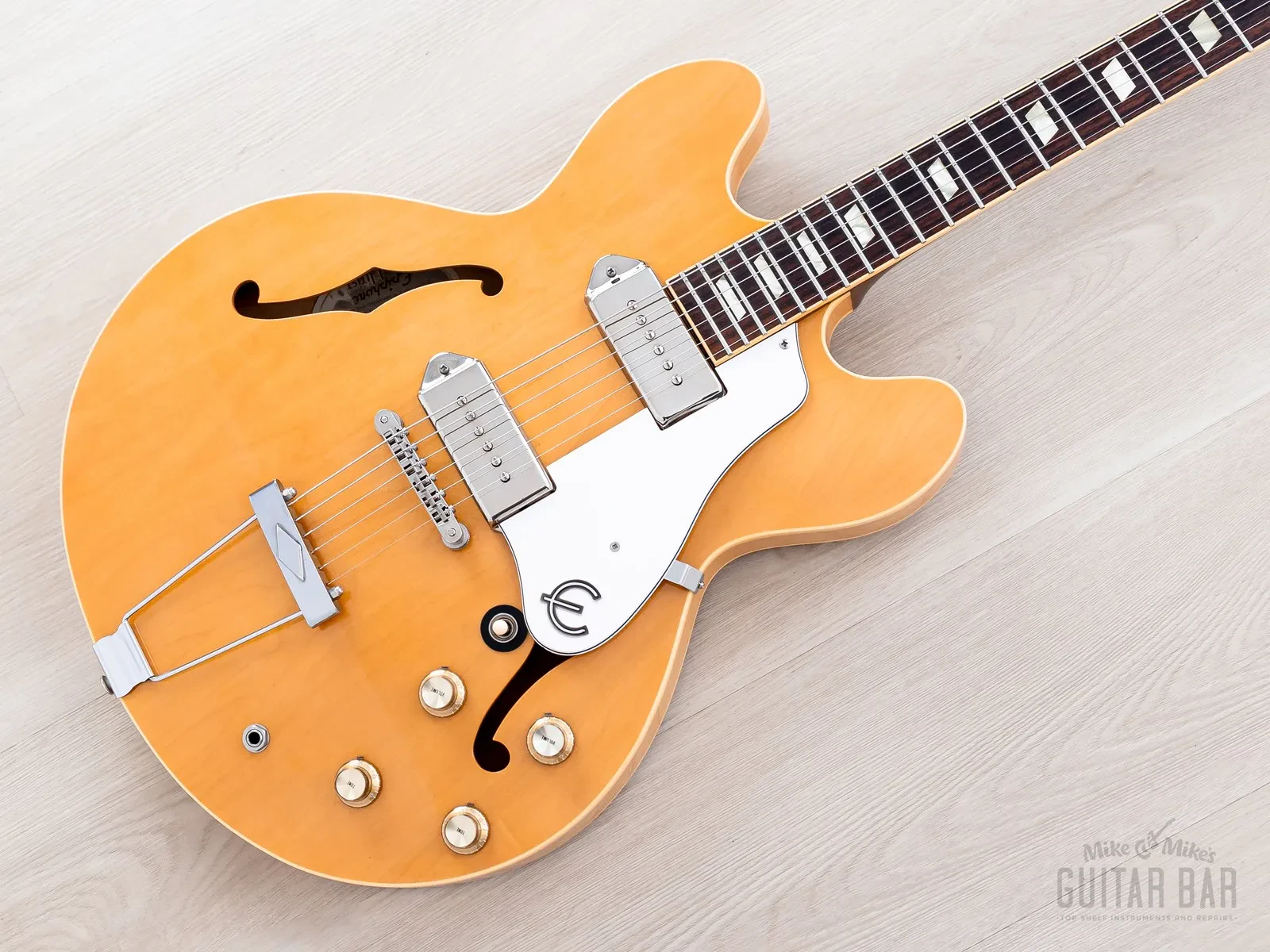 2006 Epiphone Elitist 1965 Casino Revolution w/ Case & Gibson P-90s, Japan