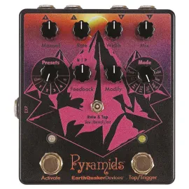 EarthQuaker Devices Pyramids Stereo Flanging Device Solar Eclipse