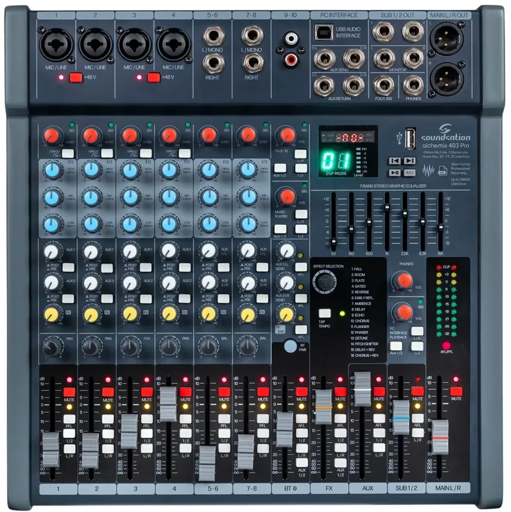Аналоговый микшер Soundsation Alchemix 403 Pro