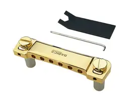 Бридж фиксированный Babicz LX2 Twin Locking Tailpiece Gold