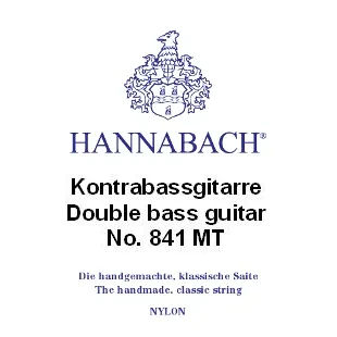 8413MT Doublebass Отдельная третья струна для акустической 4-струнной контрабас гитары, Hannabach
