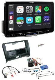 Автомагнитола Alpine Bluetooth USB DAB для Audi TT (2006–2014) с поддержкой управления на руле
