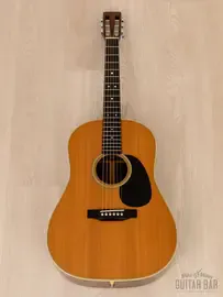 Электроакустическая гитара Martin D-28S Slotted Headstock USA 1974 w/Case