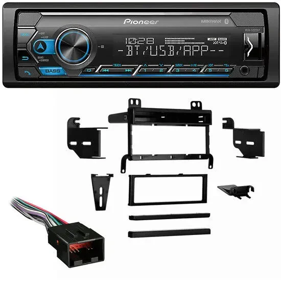 Автомагнитола для Ford Mustang 2001–2003 Pioneer Single DIN, Bluetooth