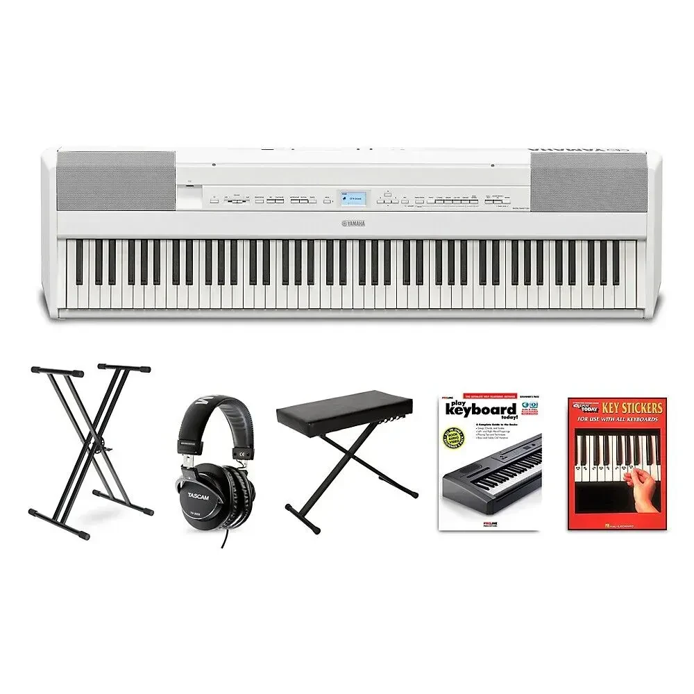 Цифровое пианино Yamaha P-525 88-Key белый (набор)