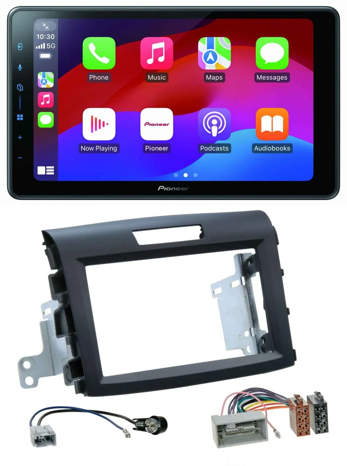 Автомагнитола для Honda CR-V (FR5/FR6) Pioneer 2DIN, Bluetooth, USB, MP3, DAB