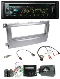 Pioneer DAB Lenkrad CD USB Bluetooth Autoradio für Ford Galaxy C-Max Focus Can-B