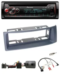 Pioneer Lenkrad DAB CD Bluetooth USB Autoradio für Renault Scenic Megane 1996-20