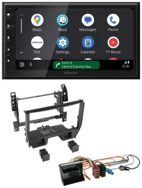 Kenwood DAB Bluetooth USB MP3 2DIN Autoradio für Citroen C3 2010-2016 DS3 ab 201