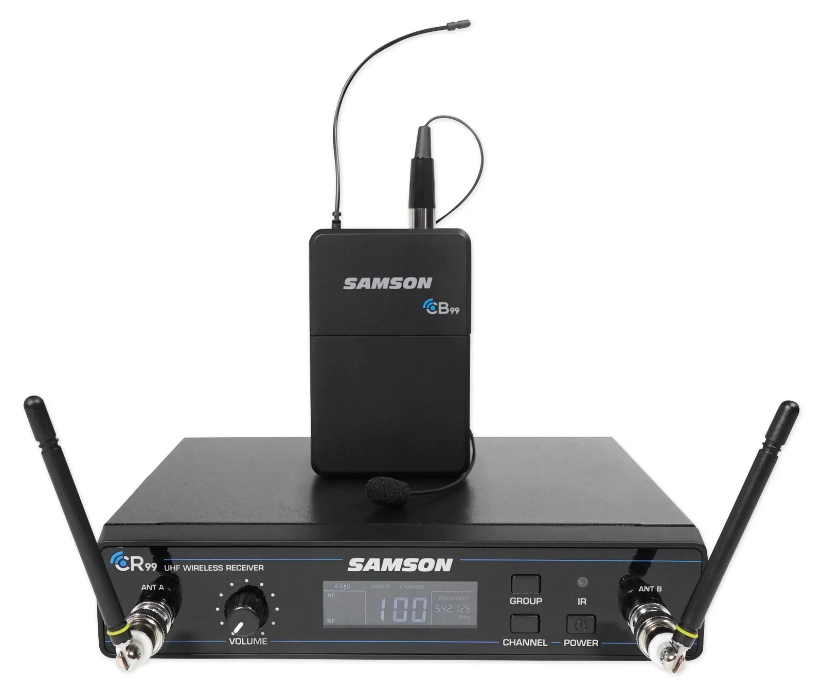 SAMSON Concert 99 Presentation Wireless LM10 Lavalier Microphone System D-Band