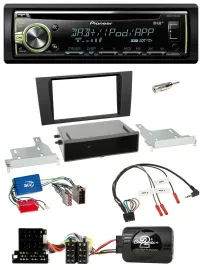 Pioneer DAB USB MP3 Lenkrad CD Autoradio für Audi A4 B5 1999-2001 Aktivsystem