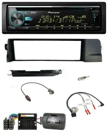 Pioneer DAB Lenkrad CD USB Bluetooth Autoradio für BMW 3er E46 Profi 2001-2007