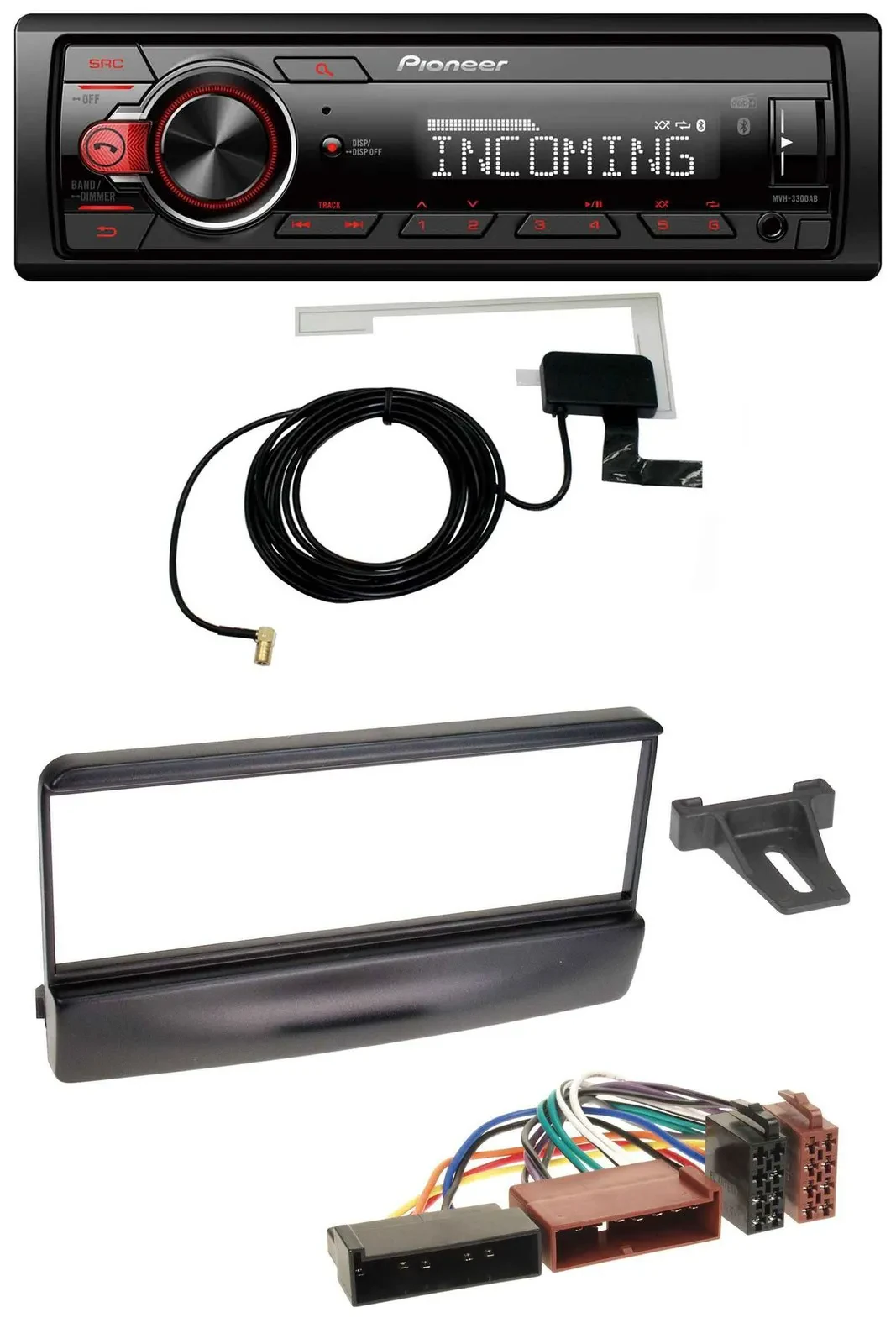 Pioneer MP3 AUX CD DAB USB Autoradio für Ford Mondeo 96-02 Puma ab 97 Transit bi