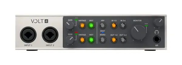 Внешняя звуковая карта Universal Audio Volt 4  4-in/4-out USB 2.0 Audio Interface