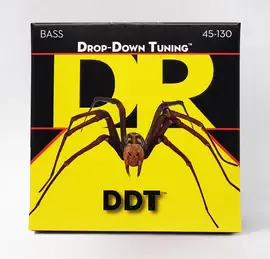Струны для бас-гитары DR Strings DDT™ DR DDT5-130, 45 - 130