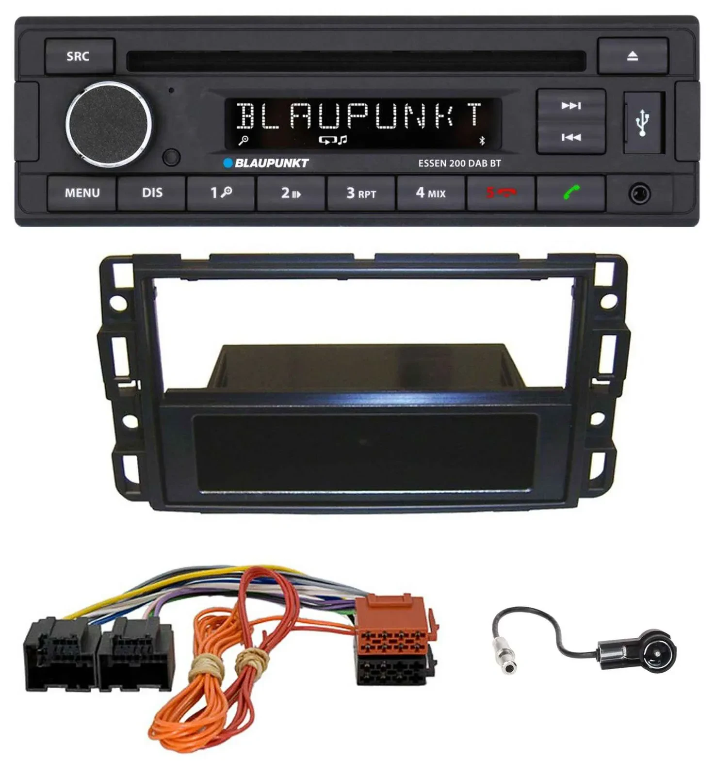 Blaupunkt USB MP3 Bluetooth DAB CD Autoradio für Cadillac BLS (2006-2010)