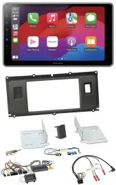 Pioneer Lenkrad USB DAB Bluetooth 2DIN Autoradio für Land Rover Evoque Blindstop