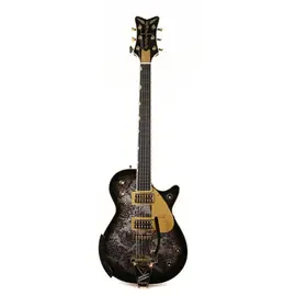 Электрогитара полуакустическая Gretsch G6134TG Limited Edition Paisley Penguin Black Paisley