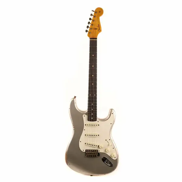 Электрогитара Fender Custom Shop Limited Edition 1959 Stratocaster Relic Aged Inca Silver