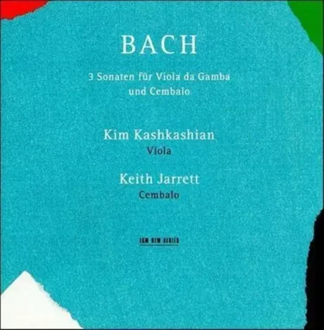 KASHKASHIAN, KIM / JARRETT, KEITH - BACH J.S.: 3 Sonaten fur Viola da Gamba und Cembalo (CD)