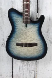 Ibanez FRH20QMN Acoustic Electric Guitar Cosmic Blue Sunburst Low Gloss