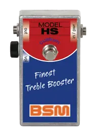 Педаль эффектов для электрогитары BSM Treble Booster HS-Custom