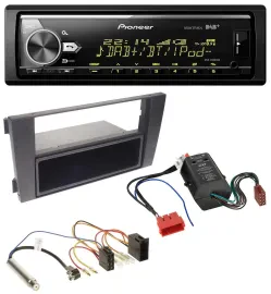 Pioneer Bluetooth USB DAB MP3 Autoradio für Audi A6 01-05 C5 Symphony Bose Aktiv