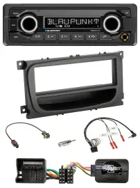 Blaupunkt MP3 Bluetooth USB Lenkrad Autoradio für Ford Mondeo S-Max 07-14 schwar