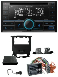 Kenwood CD 2DIN DAB USB MP3 Bluetooth Autoradio für Chevrolet Cruze ab 16 Klavie