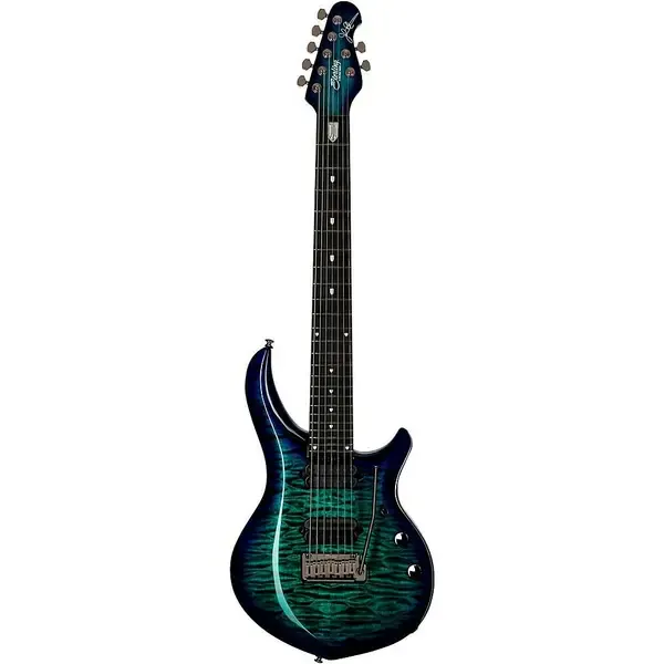 Электрогитара Sterling by Music Man Majesty With DiMarzio Pickups 7-String Cerulean Paradise